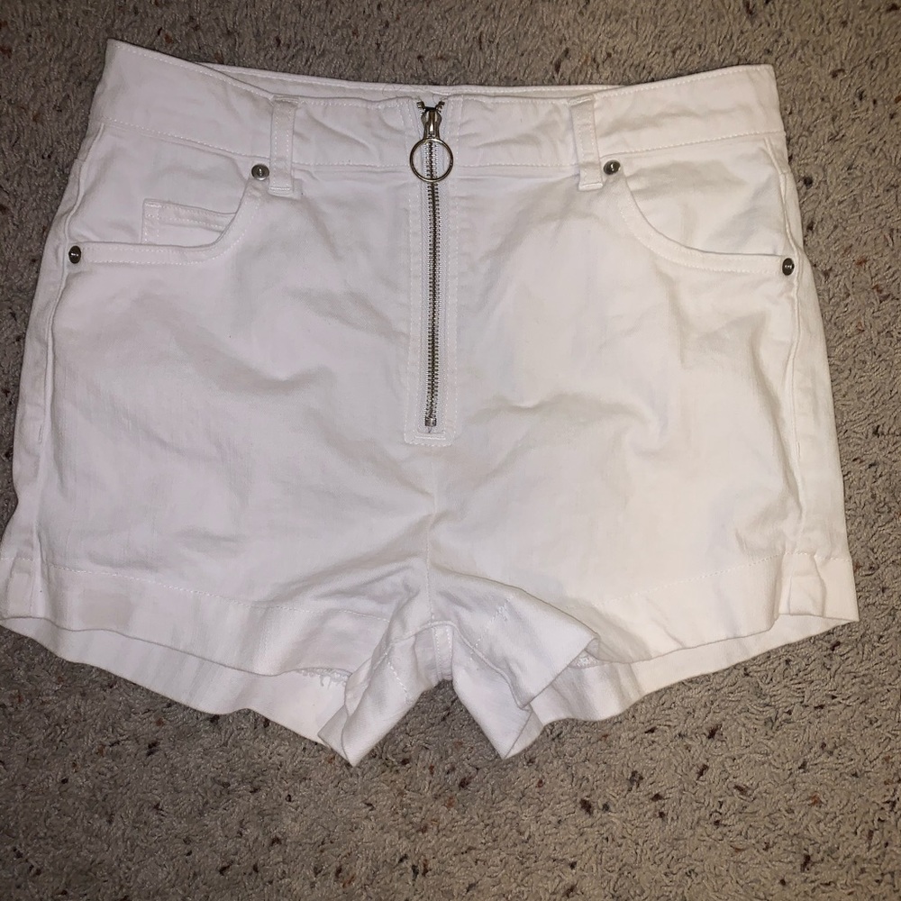 Forever 21 white shorts